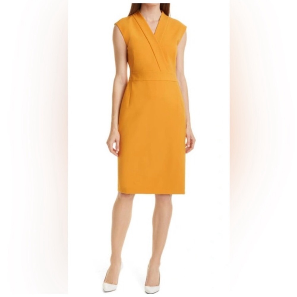 Hugo Boss sleeveless dress.